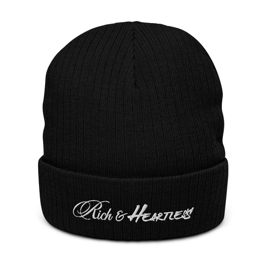 R&H Signature Ribbed knit Beanie