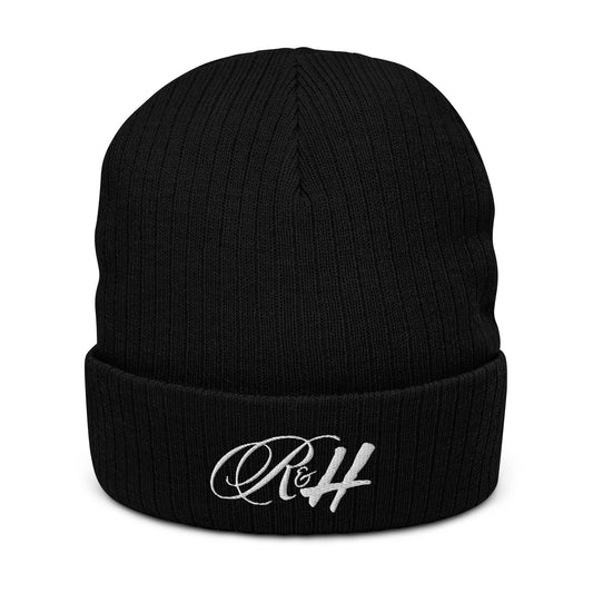 R&H Signature Ribbed Knit Beanie