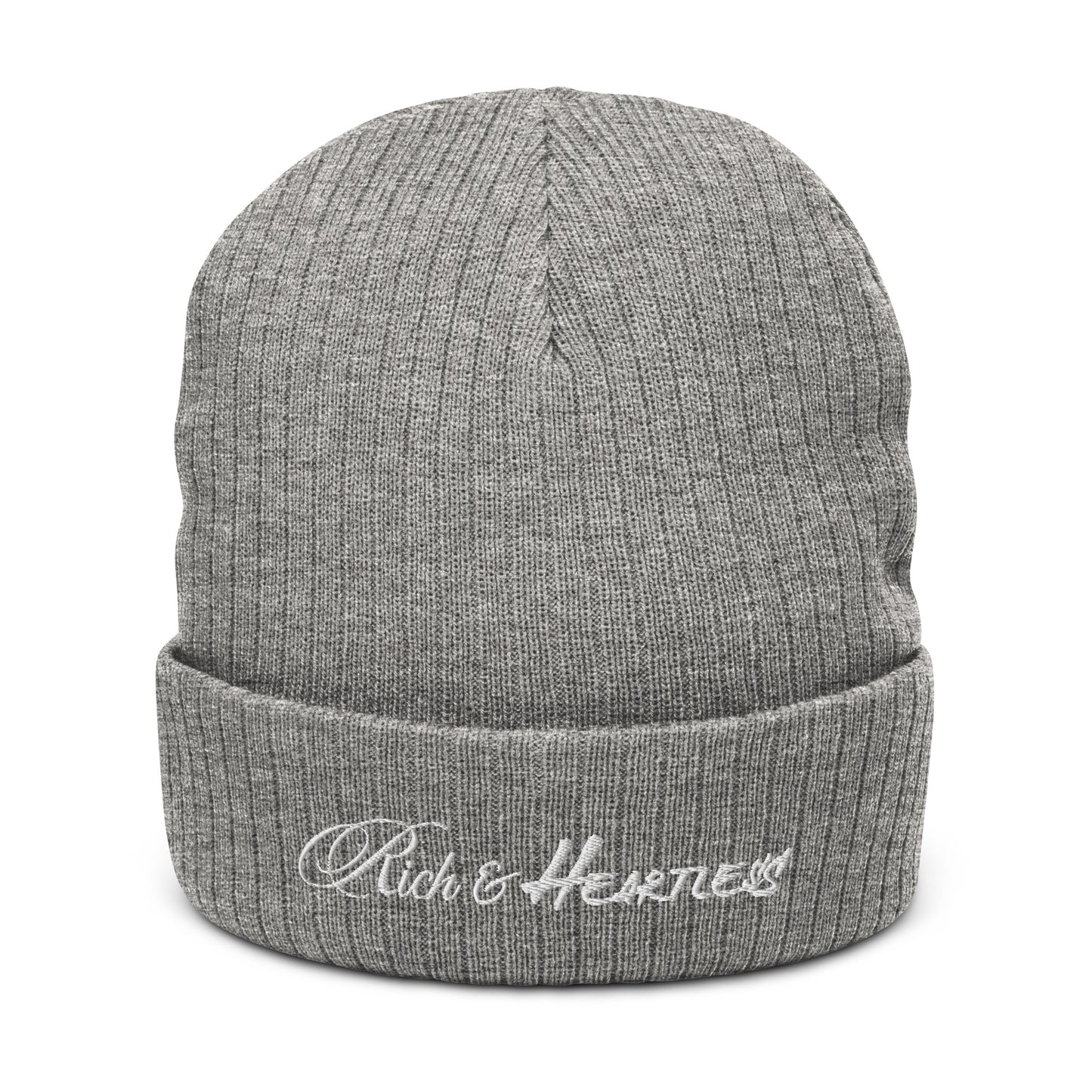 R&H Signature Ribbed knit Beanie