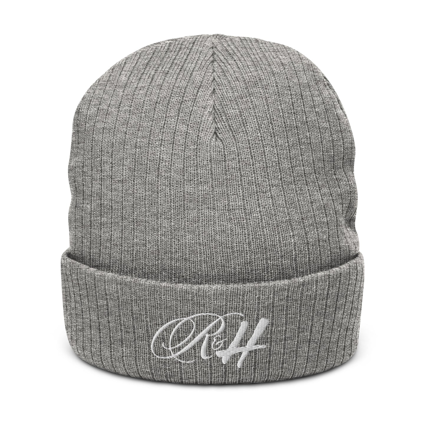 R&H Signature Ribbed Knit Beanie