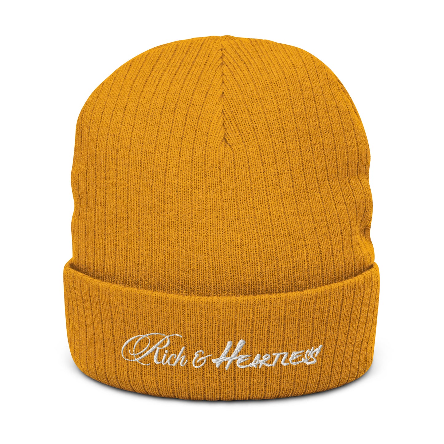 R&H Signature Ribbed knit Beanie