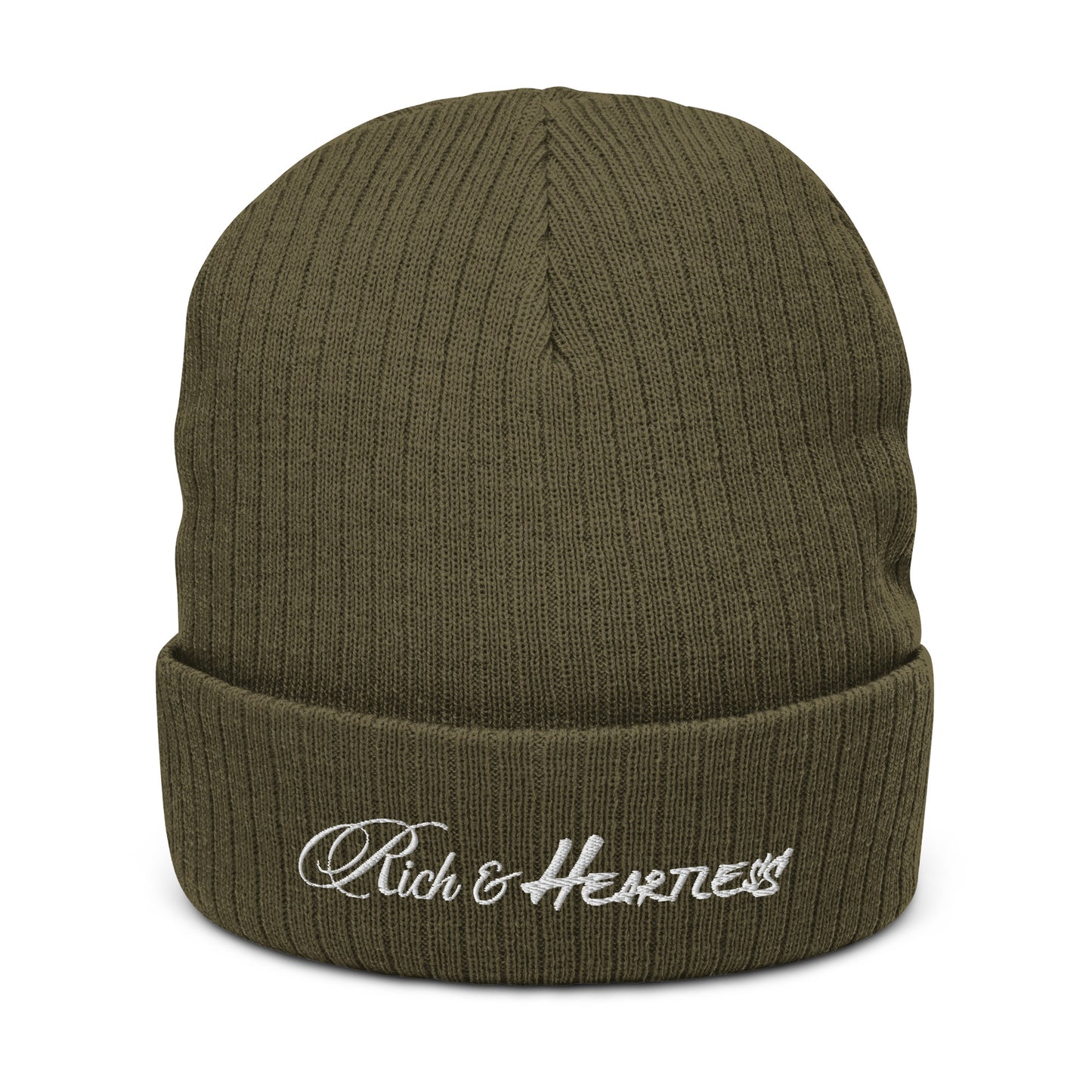 R&H Signature Ribbed knit Beanie