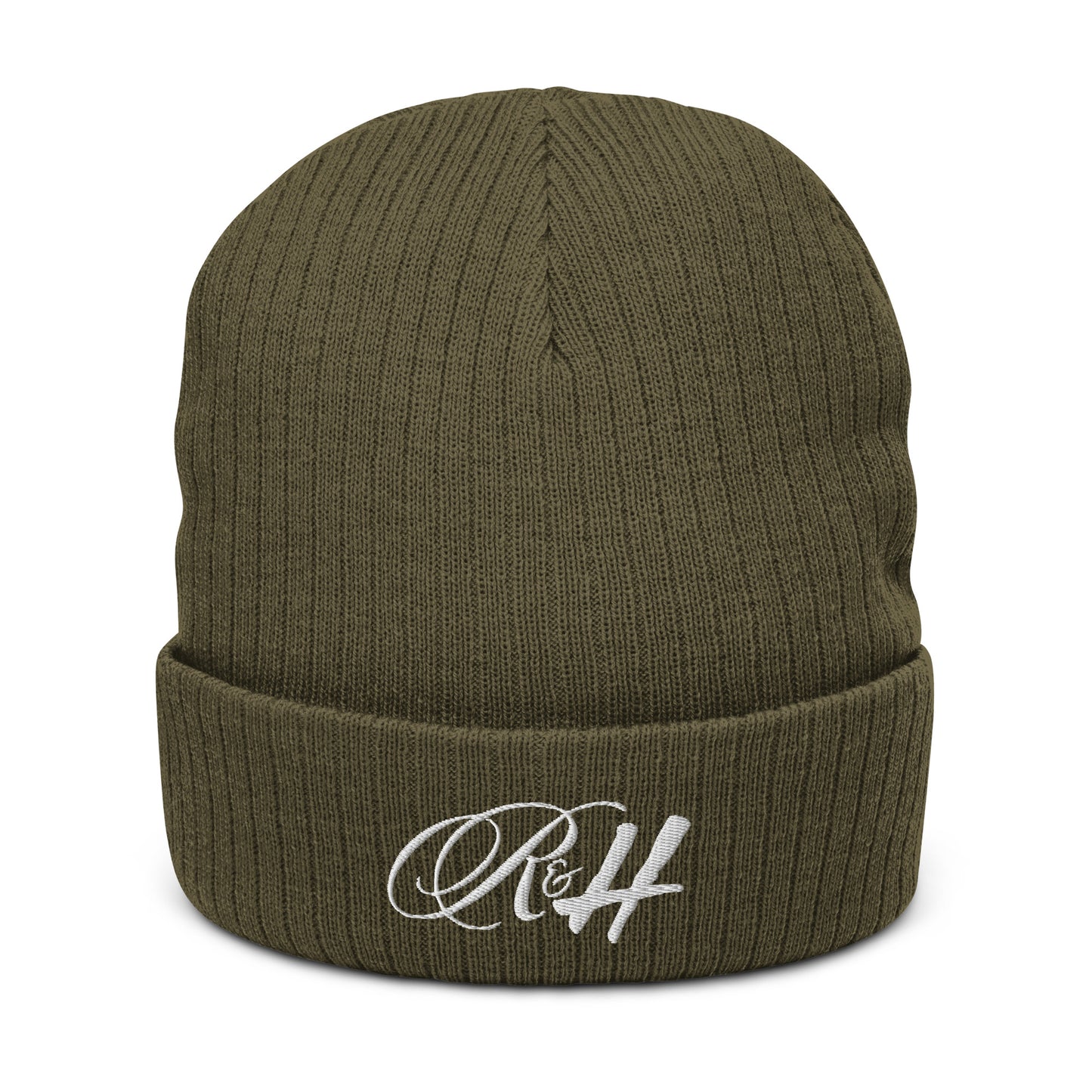 R&H Signature Ribbed Knit Beanie